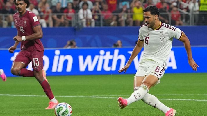 Gol de Mikel Merino en el minuto 91 del Portugal - España (0-1) | Mundial 2026 | Ver vídeo