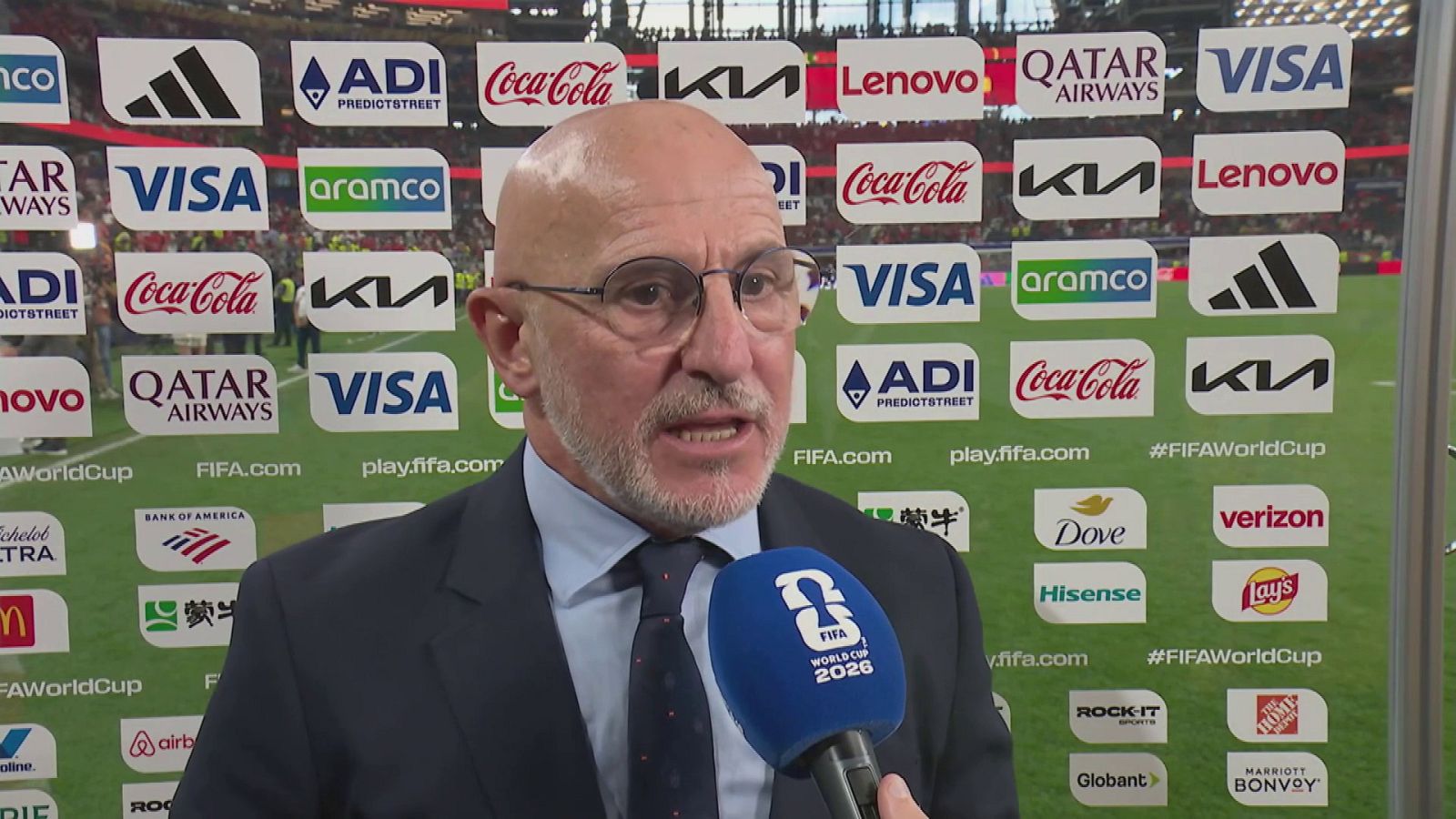 Luis De la Fuente: "La aportación de los jugadores suplentes ha sido magistral"