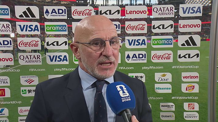 Copa Mundial de la FIFA 2026 - Luis De la Fuente: "La aportación de los jugadores suplentes ha sido magistral"