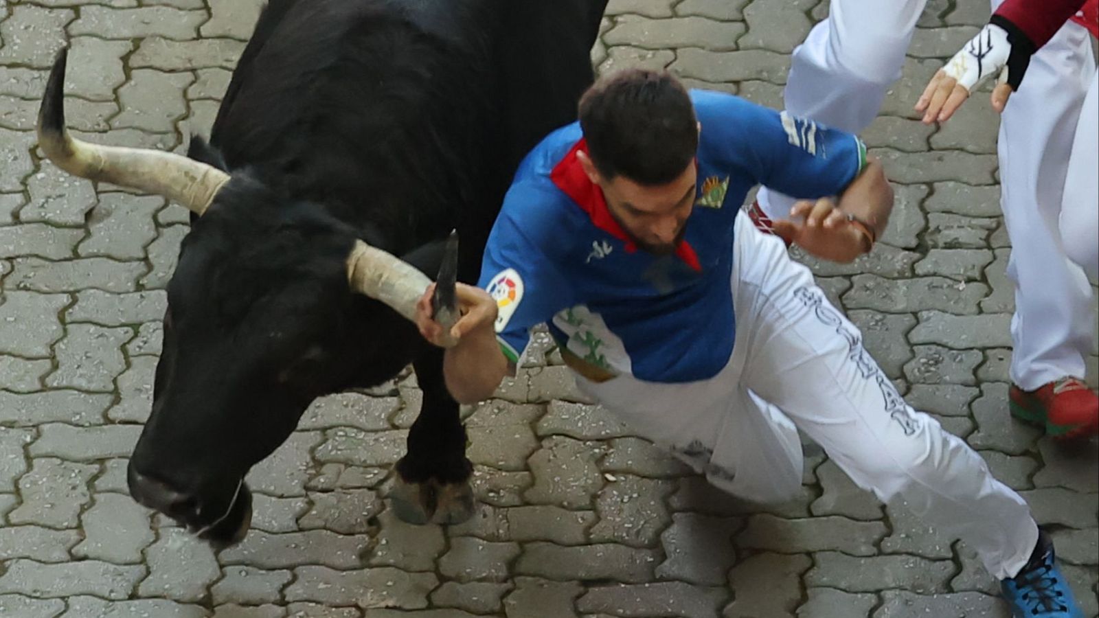 Primer encierro de San Ferm�n 2026: carrera �ntegra
