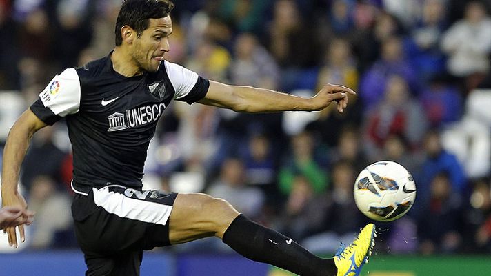 Telediario 1 - El Málaga se centra en la Champions