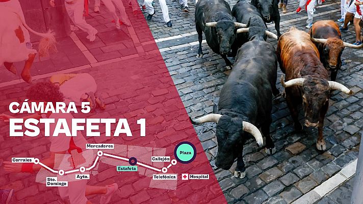 Sanfermines - Cámara 5: Estafeta 1