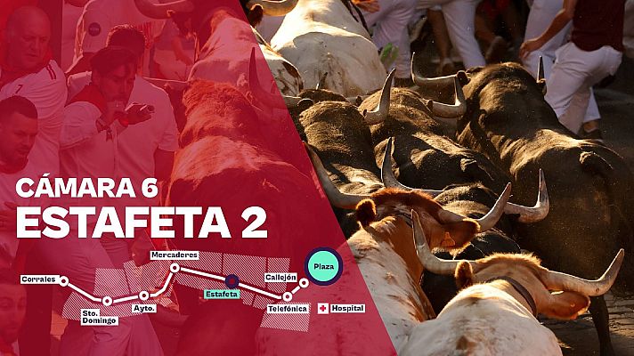Sanfermines - Cámara 6: Estafeta 2