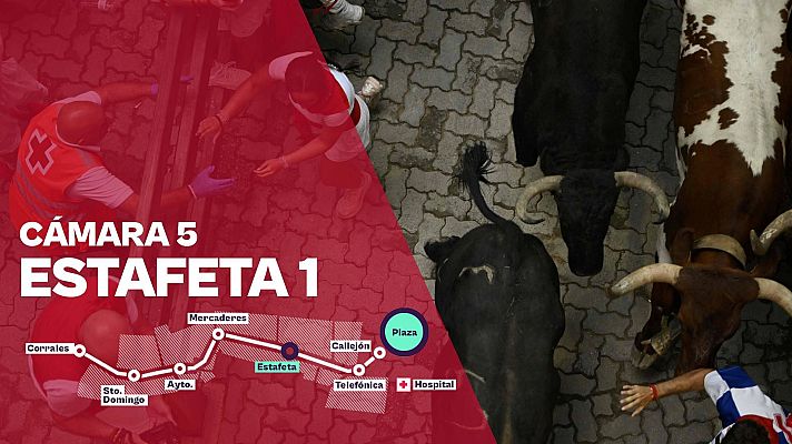 Sanfermines - Cámara 5: Estafeta 1