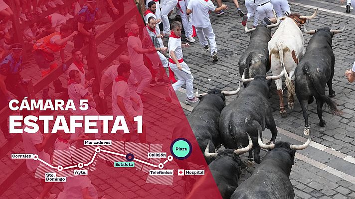Sanfermines - Cámara 5: Estafeta 1