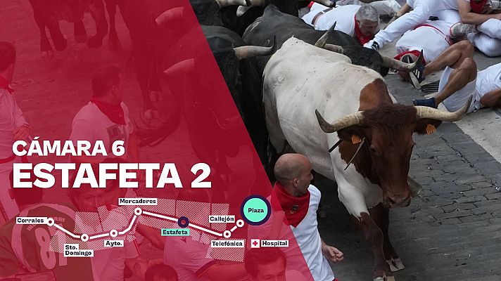 Sanfermines - Cámara 6: Estafeta 2