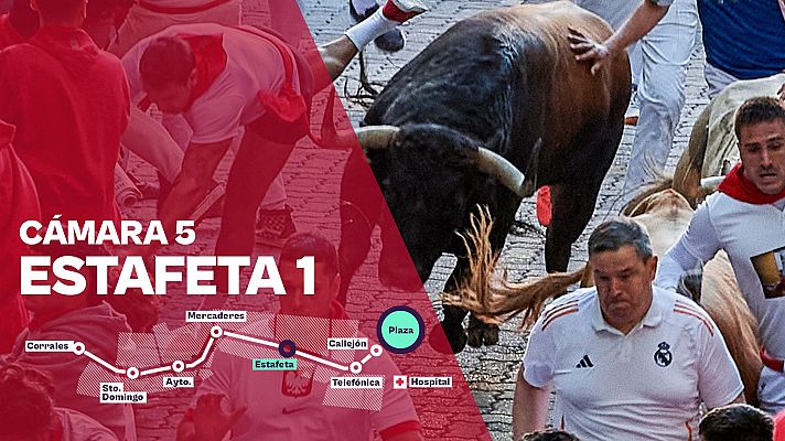 Sanfermines - Cámara 5: Estafeta 1