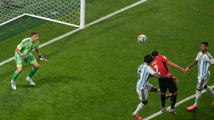 Gol de Yasser Ibrahim en el minuto 15 del Argentina - Egipto (0-1) | Mundial 2026 | Ver vídeo
