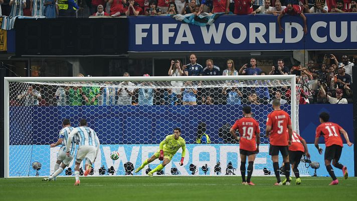 Recital de paradas de Shobeir en el Argentina - Egipto (0-1) | Mundial 2026 | Ver vídeo