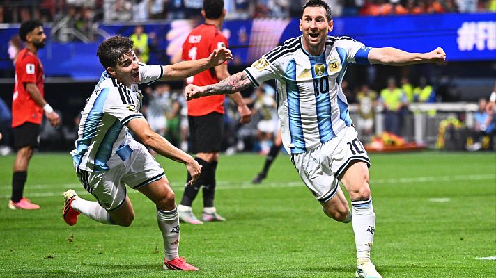 Gol de Lionel Messi en el minuto 83 del Argentina - Egipto (2-2) | Mundial 2026 | Ver vídeo
