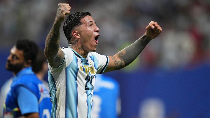 Gol de Enzo Fernández en el minuto 92 del Argentina - Egipto (3-2) | Mundial 2026