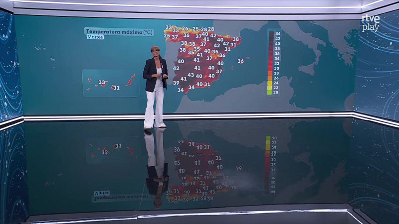 El Tiempo Noche - 07/07/26 - RTVE.es - El tiempo | Ver