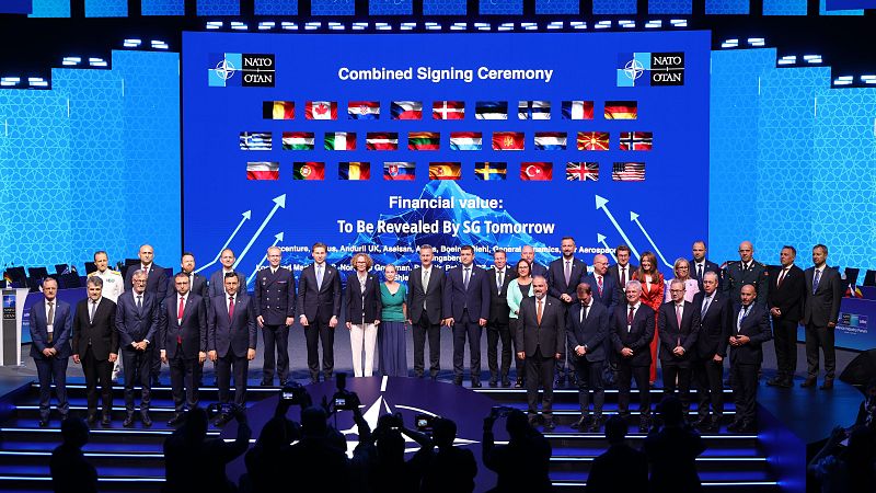 Cumbre de la OTAN en Ankara: la lluvia de millones en gasto militar no frena los reproches de Trump - Telediario Internacional | Ver