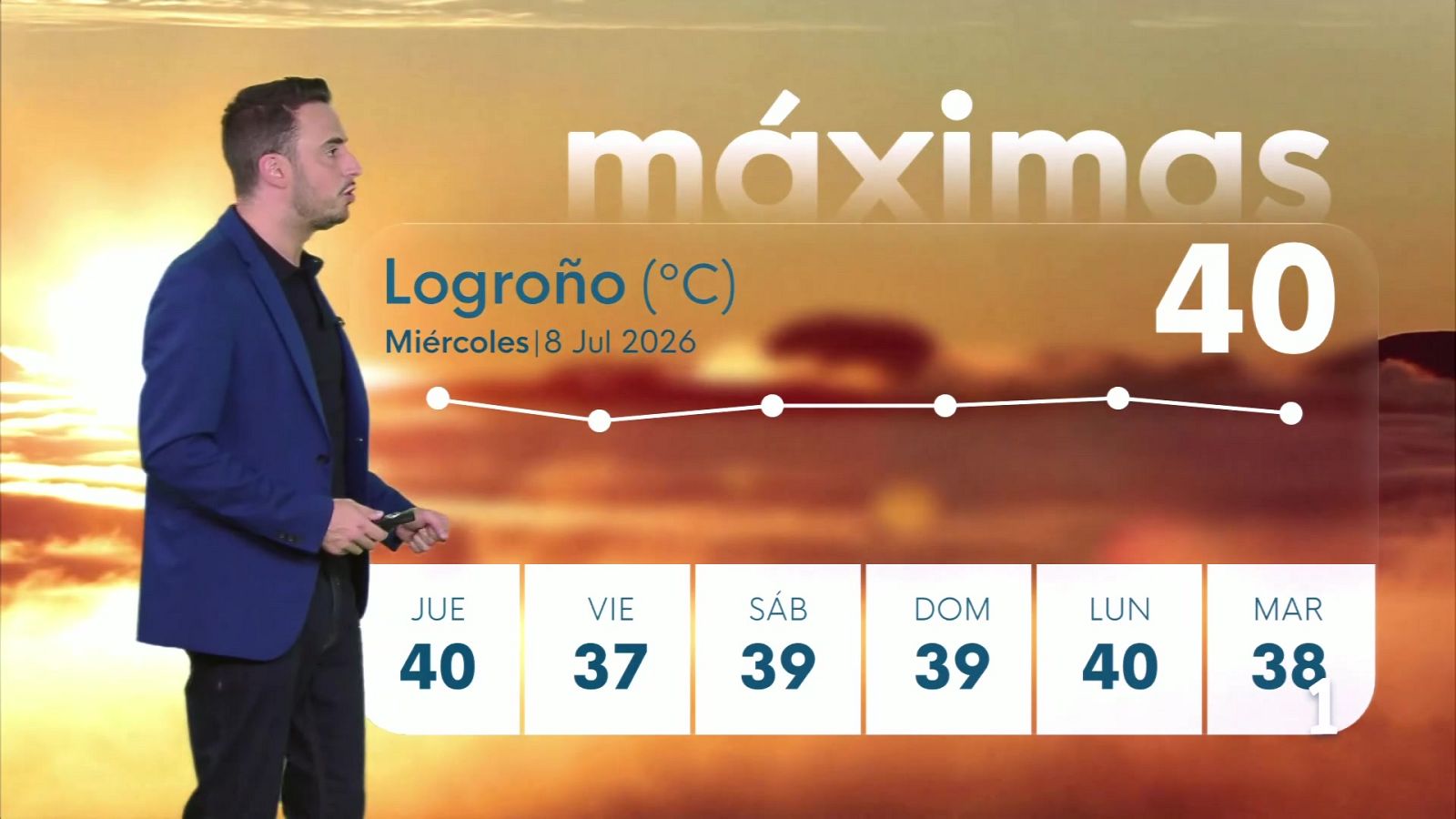 El Tiempo en La Rioja - 08/07/26 | Ver