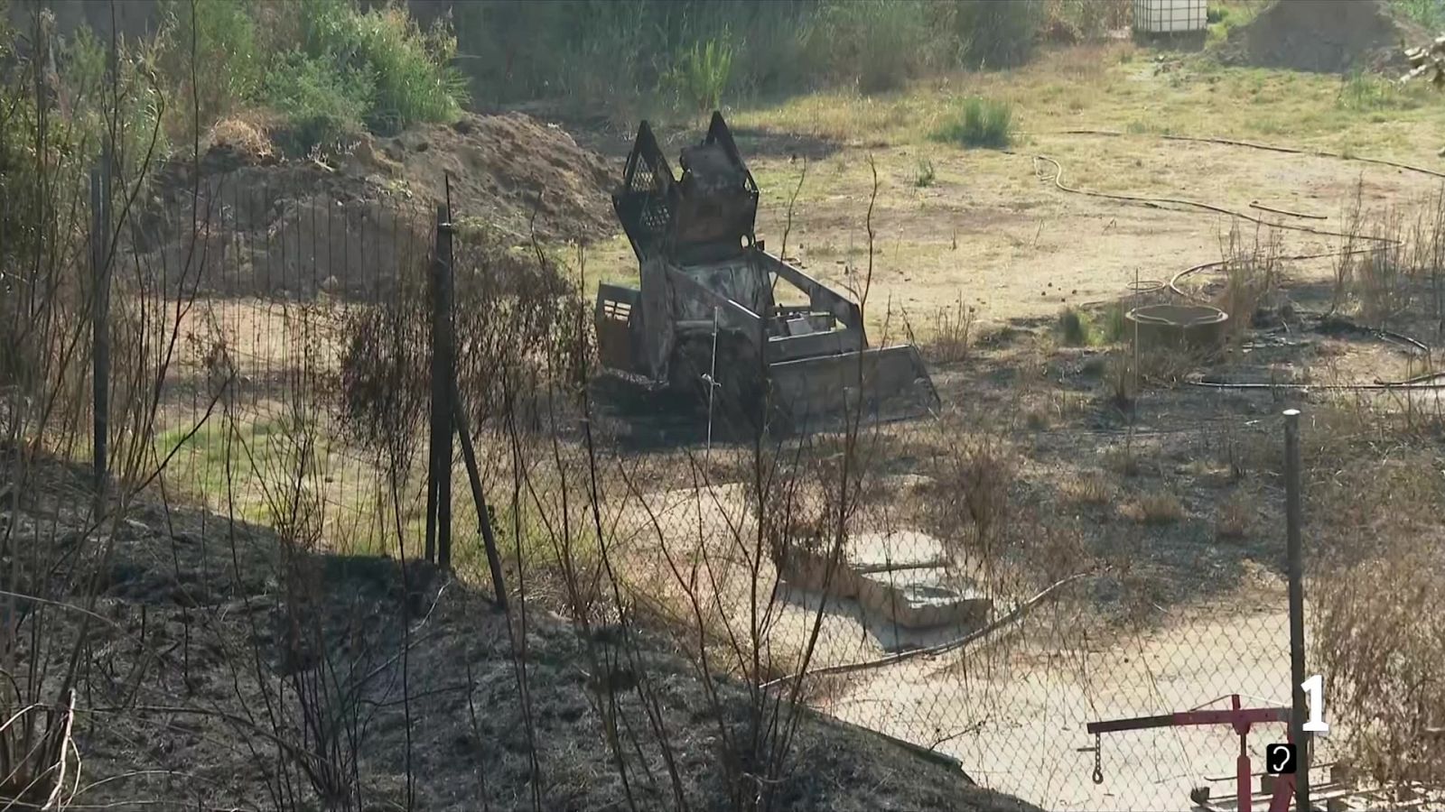 Hores crítiques per les condicions meteorològiques en l'incendi actiu de Sentmenat