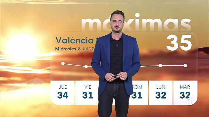 L'informatiu - Comunitat Valenciana - El Tiempo en la Comunitat Valenciana 08/07/26