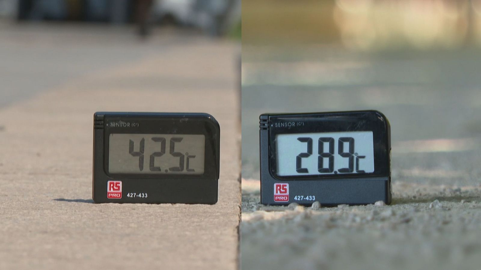 Calor i refugis climàtics: l'asfalt incrementa la temperatura a les ciutats