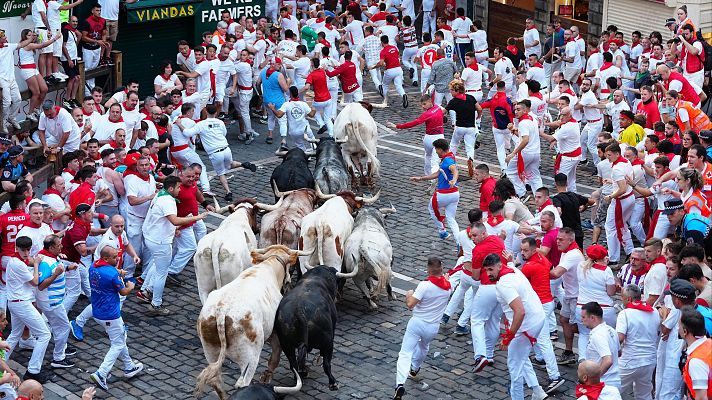 Telediario 1 - Los encierros de San Fermín también evolucionan con el tiempo