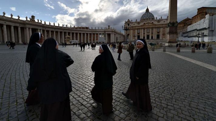Telediario 1 - Último día de congregaciones