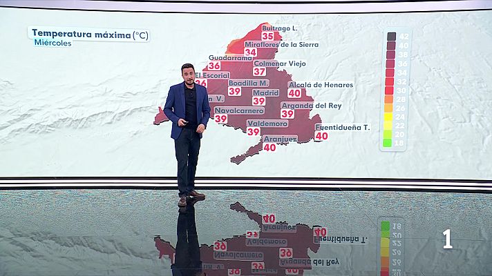 Informativo de Madrid - El tiempo en la Comunidad de Madrid –  08/07/26