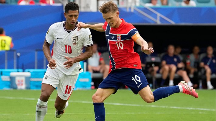 Bellingham hunde a la armada vikinga noruega y mete a Inglaterra en semifinales del Mundial