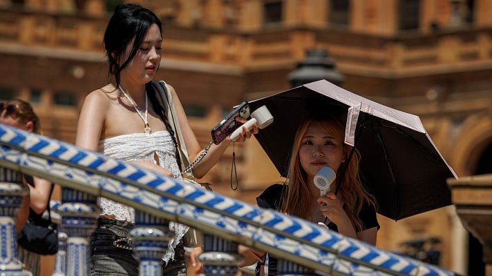 Telediario 1 - Las olas de calor disparan las cardiopatías: a cada grado que aumenta la temperatura crece un 35% la mortalidad
