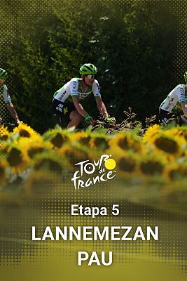 Tour de Francia - Tour de Francia 2026. 5ª etapa: Lannemezan - Pau
