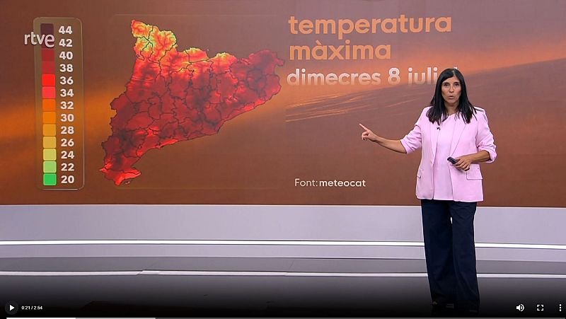 El Temps amb S�nia Papell (09/07/2026) | RTVE Catalunya - El temps | Veure