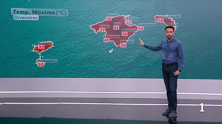 Informatiu Balear - El temps a les Illes Balears - 09/07/26