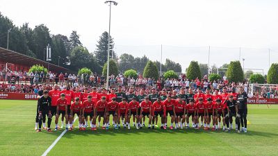 El nuevo Sporting de Larcam�n comienza la pretemporada - Panorama Regional | Ver