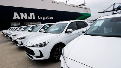 A chinesa SAIC desembarca 700 coches como paso previo a instalarse en Ferrol