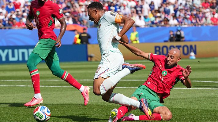 Penalti a Kylian Mbappé en el minuto 24 del Francia - Marruecos (0-0) | Mundial 2026 | Ver vídeo