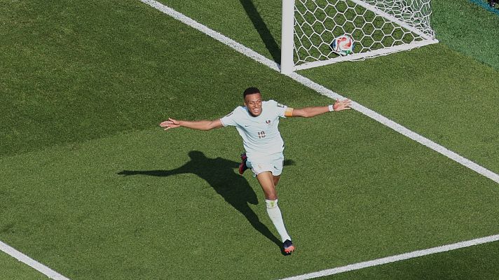 Gol de Kylian Mbappé en el minuto 59 del Francia - Marruecos (1 - 0) | Mundial 2026 | Ver vídeo