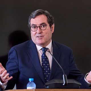 Garamendi (CEOE) afirma que hay que sentarse a buscar una soluci�n frente al absentismo