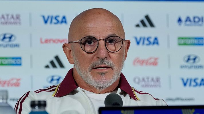 Copa Mundial de la FIFA 2026 - Rueda de prensa de Luis de la Fuente, Seleccionador Nacional Previa España - Bélgica