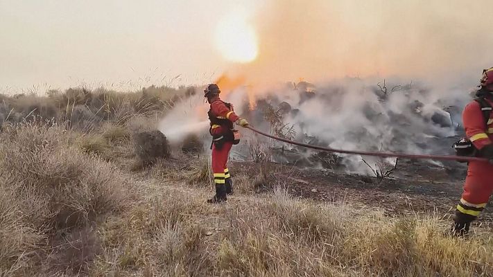 La hora de La 1 - Román García, bombero forestal: "En un incendio, hay que mantener la cabeza fría"