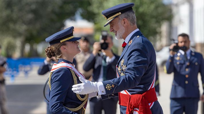 Noticias Murcia - La Princesa Leonor pone fin a su etapa de formación militar en San Javier