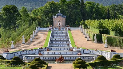 El Palacio de la Granja de San Ildefonso rehabilita una de sus fuentes m�s emblem�ticas