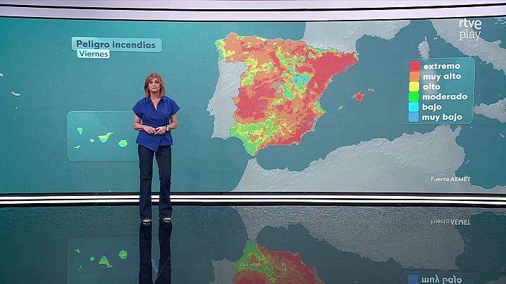 El tiempo - Tormentas fuertes, con viento muy fuerte y chubascos intensos, en  interior de mitad norte peninsular