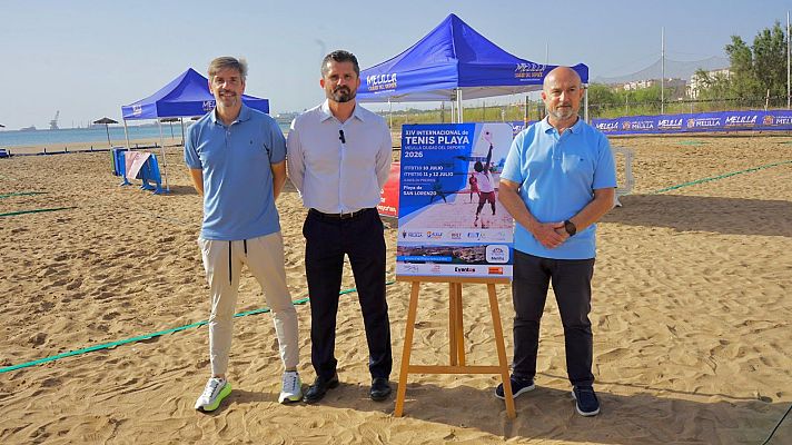  - Melilla acoge hasta el domingo el XIV Torneo Internacional de Tenis Playa