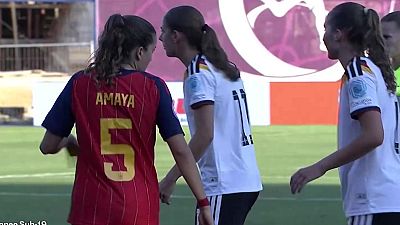 Resumen de la final del Europeo femenino sub 19: Espa�a - Alemania