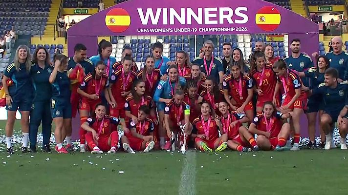 Fútbol - Resumen de la final del Europeo femenino sub 19: España - Alemania