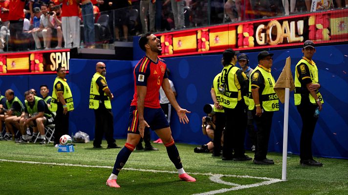 Gol de Mikel Merino en el minuto 87 del España - Bélgica (2-1) | Mundial 2026 | Ver vídeo