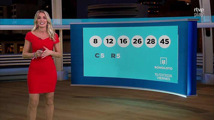 Loterías - Sorteo de la Bonoloto y Euromillones del 10/07/2026