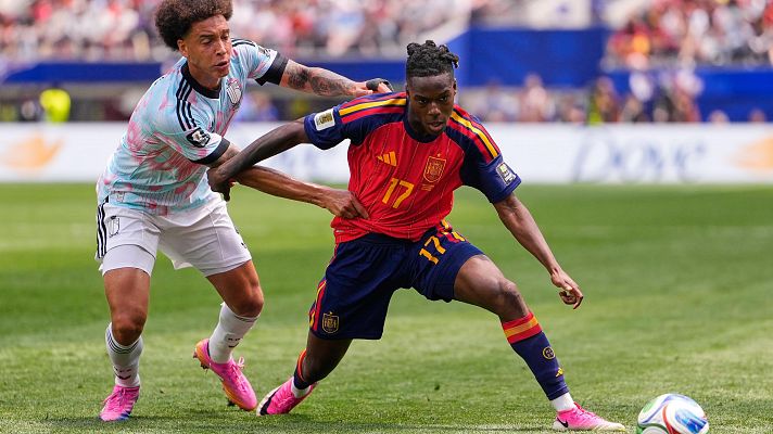 Copa Mundial de la FIFA 2026 - Nico Williams sobre su lesión: "Hemos acortado plazos, el cuerpo me lo ha permitido. Estoy bien"
