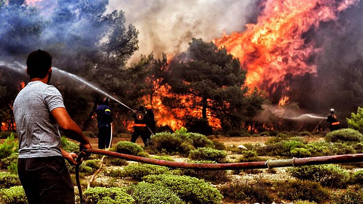 Informativo 24h - Grecia y Portugal, los países que han sufrido los peores incendios del siglo en el continente europeo