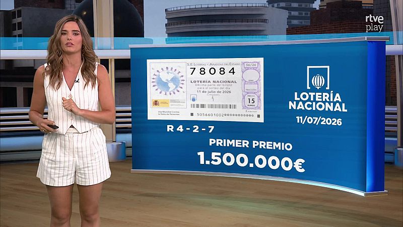 Sorteo de la Lotería Nacional: 11/07/2026 - Loterías | Ver