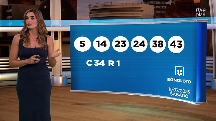 Loterías - Sorteo de la Bonoloto y Primitiva del 11/07/2026
