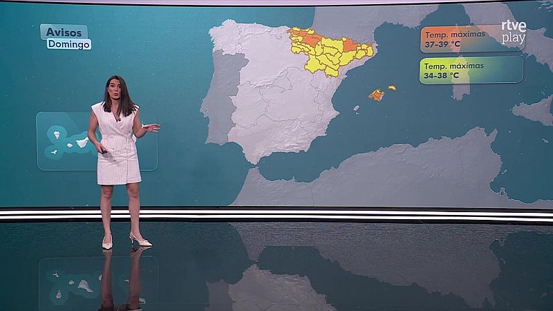 El Tiempo - 12/07/26 - RTVE.es - El tiempo | Ver