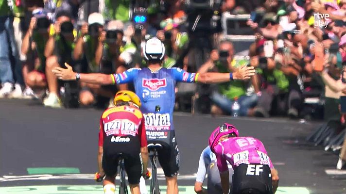 Tour de Francia - Mathieu van der Poel gana en el Macizo Central una etapa disputadísima
